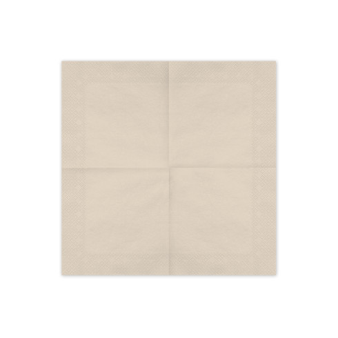 Bézs papírszalvéta 33x33 cm – 20 darabos csomag Bézs papírszalvéta 33x33 cm – 20 darabos csomag